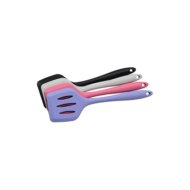 Chef Craft Premium Silicone Spatula/Turner, 11.75 inch, Black