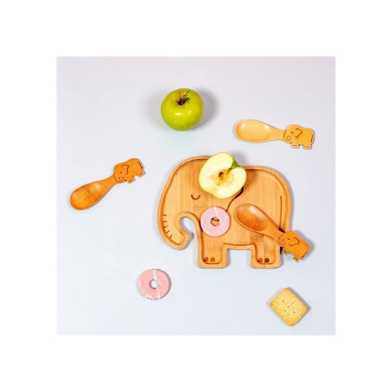 Sass & Belle Elephant Bamboo Spoons - Set of 3