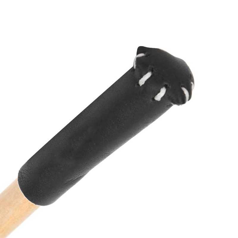 Alomejor Leather Snooker Tip Head Protective Cover Billiard Stick Protector