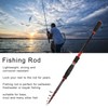 Telescopic Fishing Rod Carbon Fiber Fishing Pole with Stainless Steel