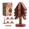 AH Inside Wooden Tree Trivet Set of 4 – Wood