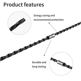 COEWUR 30pcs Bosch F016800431 Replacement Trimmer Line for AFS 23 to 37 Brush Cutters, Extra Strong Cutting Thread Grass Trimmer Spool Line 37cm × 3.5mm