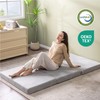 CH CHARME HOUSE Folding Mattress, 4 Inch Single Tri Folding