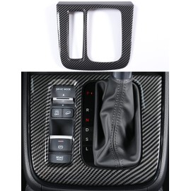 AntBooBoo for Honda CRV 2023 2024 2025 Gear Shift Protective Panel, Sporty Carbon Fiber Grain Interior Cover Trim Accessory for CR-V CR V LX EX EX-L, Sport Hybrid, Sport Touring Hybrid- Carbon