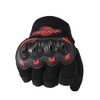 XTRAFAST Tactical Security Gloves Police Fingerless Leather with Protective Padding