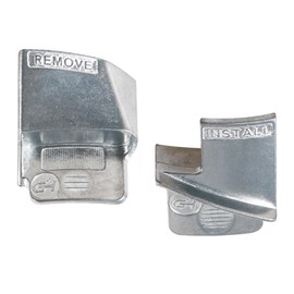 2-piece disassembly/assembly tools set for car, stretch-fit V-ribbed belt, metal V-belt, assembly tool, remover, installation tool for truck, car, belt removal/installation