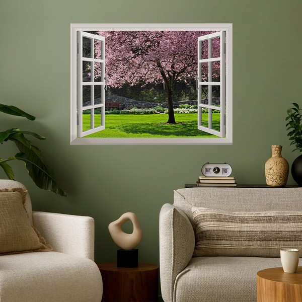 wall26 Removable Wall Sticker/Wall Mural - Cherry Blossom in Spring