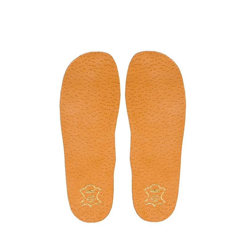 Orthotic leather insoles for children with longitudinal arch support, Anatomix