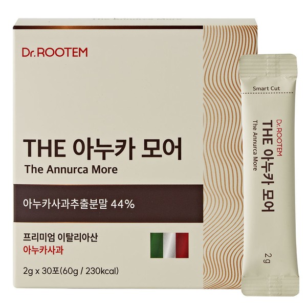 Dr. Rootem The More Anuka Apple Extract Powder, 2 boxes / 닥터루템 더모어 아누카 사과 추출 분말,  2박스