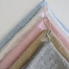Baby's Only Hooded Bath Towel VELOUR FABRIC Braid Knitted 82