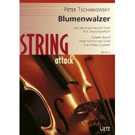 Waltz of the Flowers )from "The Nutcracker") Harp Quartet (Lever or Pedal)