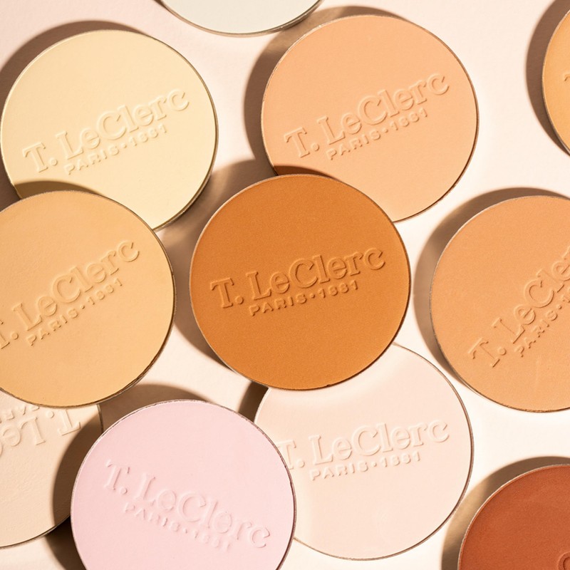 T. LeClerc Compact Powder Dermophilic Care Formula Universal Shade 00