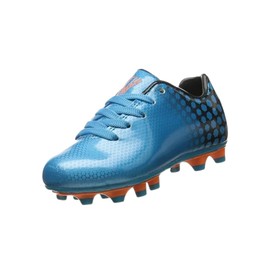 Vizari Palomar FG Soccer Cleat (Toddler/Little Kid/Big Kid), Blue/Black, 1 M US Little Kid