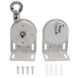 Jiliang - Soporte universal de repuesto para persianas enrollables para exteriores para interiores/exteriores (soporte inalámbrico)