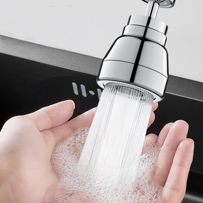 JINYOMFLY 3 Modes Tap Attachment Extension, 360° Rotating Multifunctional Extension