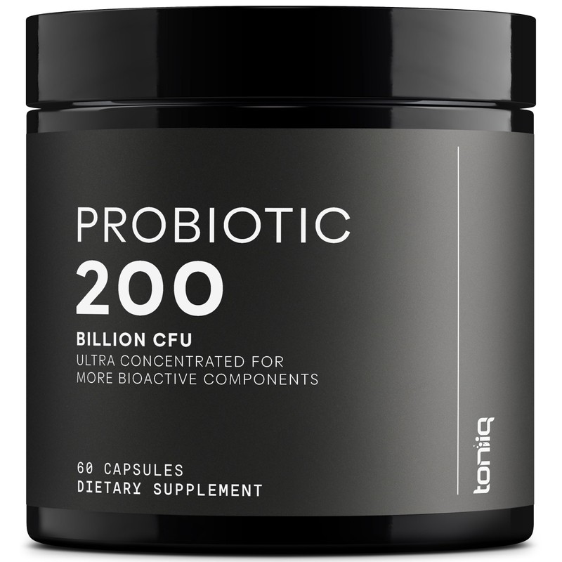 Toniiq - Suplemento probiótico de 200 mil millones de CFU