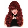 Womans Wig Milva burgundi (red)