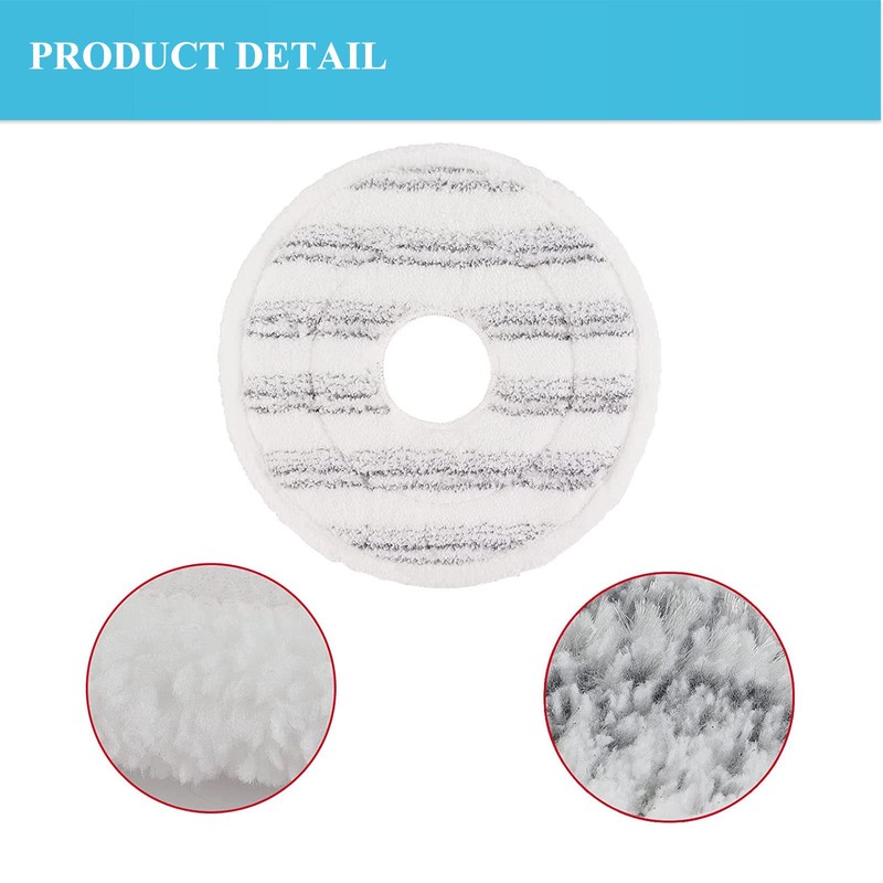 4 Pack Mop Refill Head Pad Replacement for Vileda Spin