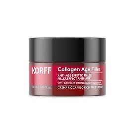 Korff Rich Face Cream, Anti-Ageing, Collagen Age Filler, Anti-Wrinkle Treatment for Smooth and Hydrated Skin, for All Skin Types, Suitable for Post-Acta for Aesthetic Dermatology, 50
