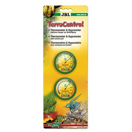 JBL Terra Control 61517 Thermometer und Hygrometer inkl. Sauger für Terrarien