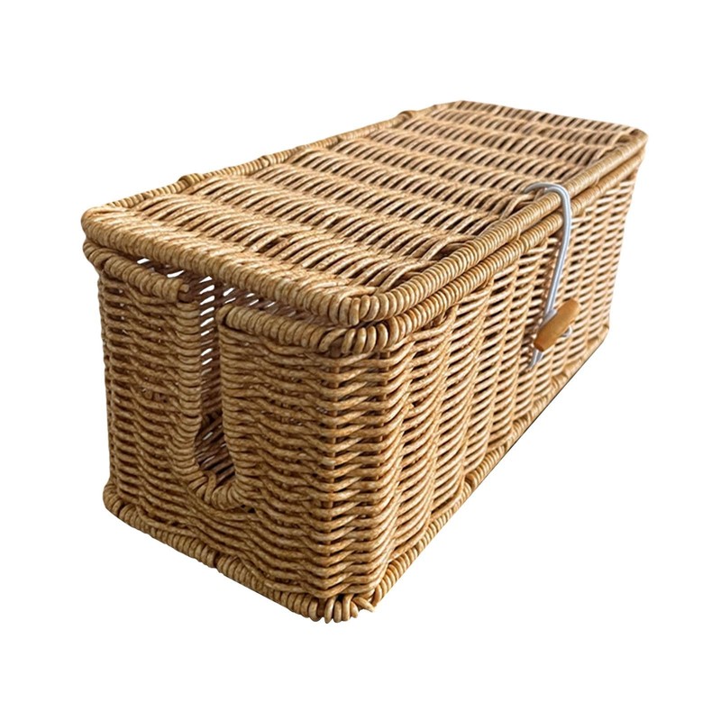 Dickly Cable Management Box Cable Organization with Lid for Home