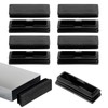 10 Pack 3 x 1 Inch Rectangle Plastic Tubing End