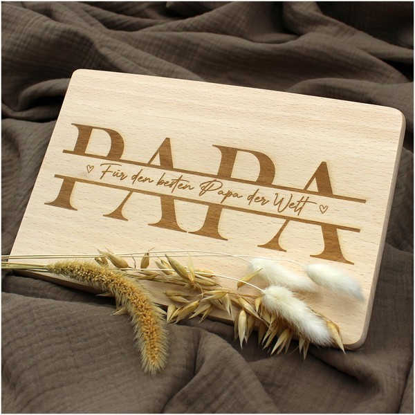 VmG-Store Breakfast Board 23.5 x 15 cm Chopping Board with