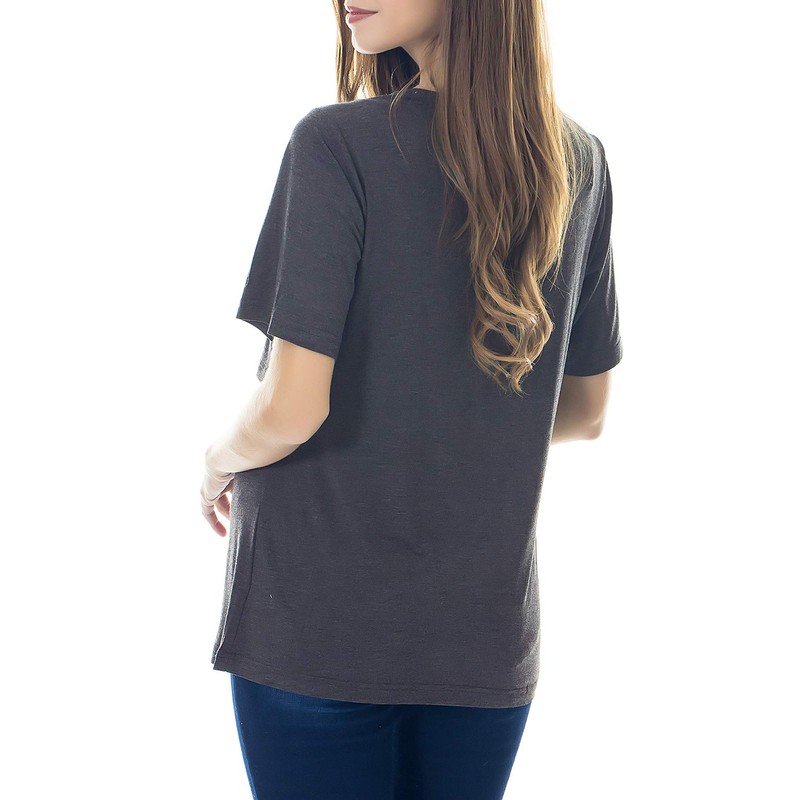 Smallshow Smallshow 3 Pcs Maternity Nursing T-Shirt Nursing Tops Army