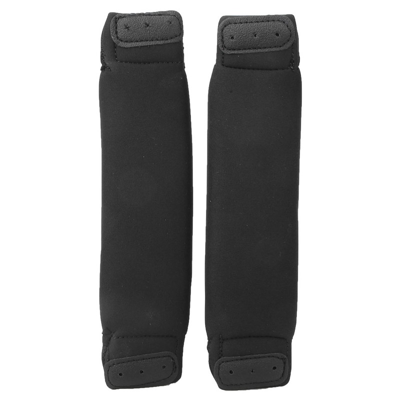 A Pair of Black Kiteboard Kitesurfing Surf Board Foot Straps