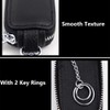 With 2 Car Smart Key Chains 1 Metal Hook Keyring