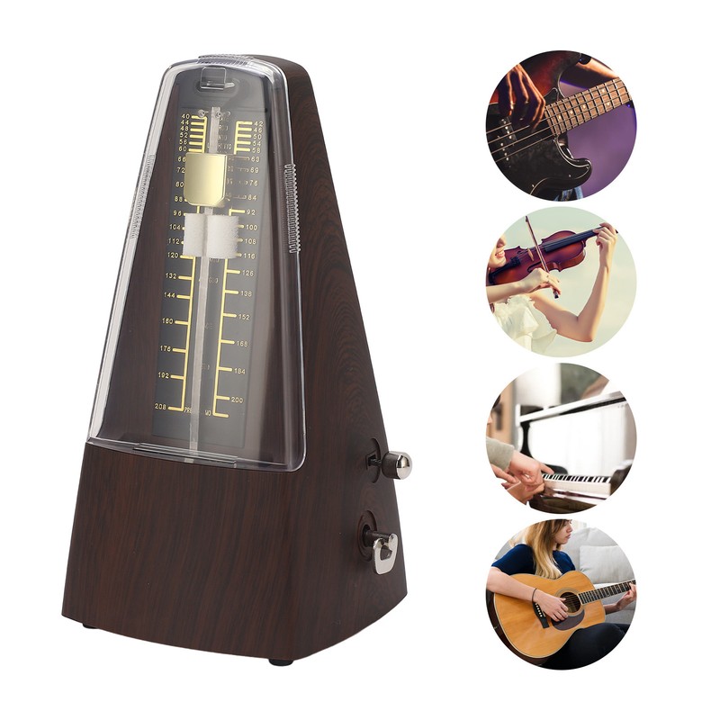 Mechanical Metronome 40 To 208 Bpm Precise Rhythm Universal Metronome