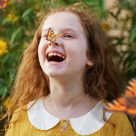 IEFIRCH Unicorn Necklace for Girls, Rose Gold Necklace Q Jewelry for Girls | Heart Necklace | Unicorn Q Necklaces for Girls | Unicorns Gifts for Girls | Birthday Easter Gifts for Girls