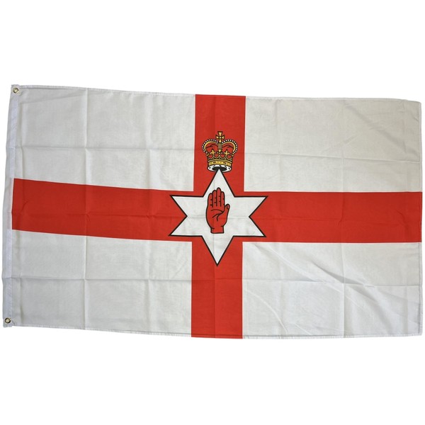 NWFlags Outdoor Heavy Northern Ireland Flag 5ft x 3ft 110d