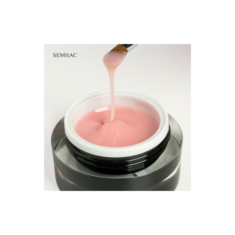 Semilac Gel per unghie dure e resistenti, facile da applicare,