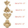 Skyflame 3" Ceramic Fire Pit Balls, Set of 15 Round