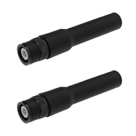 ECSiNG 2Pcs Walkie Talkie Antenna Compatible with Uniden SR30C Bearcat BC125AT BCD436HP BC75XLT BCD325P2 Radio BNC Male Soft Antenna 20MHz - 1300MHz