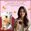 Tealeaf & Co. Peach Ginger Tea Blended with Organic Spices