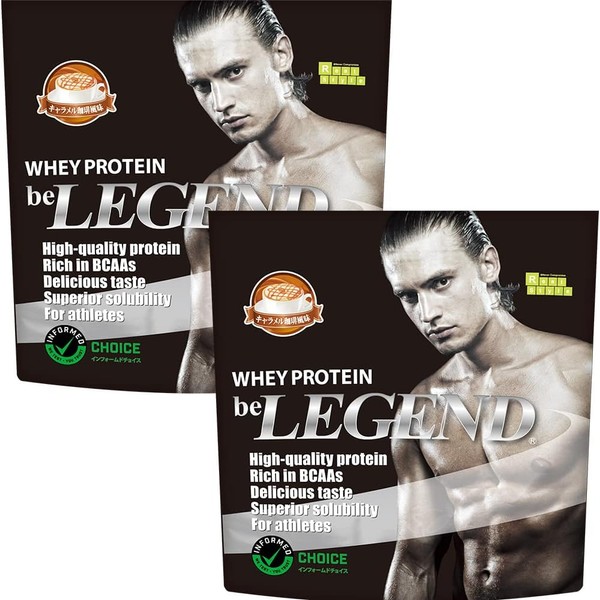 [Japanese Sports Supplements] Be Legend Whey Protein Back Demon Lemon