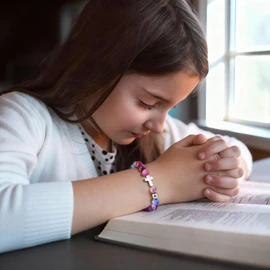 MEALGUET Cross Bracelet for Teenage Girls : Natural Emperor Stone Beads Bracelets Faith Christian Gifts Jewelry Catholic Religious Baptism Communion Stocking Stuffers for Teens,Joshua 1 9 Card