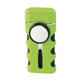 Vector KGM Caddie High Quality Wind-resistant Single Flame Torch Cigar Lighter - Green Matte