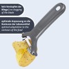 Westmark Quick "Special Dark Edition" Vegetable and Asparagus Peeler, Curved