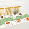 Table Runner Cheese Cloth Sage Green Table Runner Wedding Table