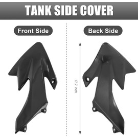 Fancemot ABS Plastics Kit with High Elasticity Tall Seat, Pit Dirt Bike Plastic Fender, Thicker Plastics Compatible with Honda XR50R CRF50F XR50 CRF50 SDG SSR 50cc-110cc Pit Dirt Bike