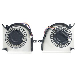 LAOKOEN New Cooling Fan for MSI GE75 Raider 9SF 9SE GP75 GL75 Leopard 9SC 10SF-446US 10SFS-018US GP75 Raider 9SD 9SC WE75 MS-17E2 17E4 17E5 17E7 17E9 Series Laptop PABDD06015SL N417 N414 Fan