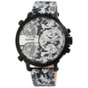 Raptor Limited Maxx Men's Quartz Watch with 3 Time Zones,
