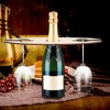 BESTOYARD 3 Pcs Wine Glass Holder Wood Wine Glass Drying