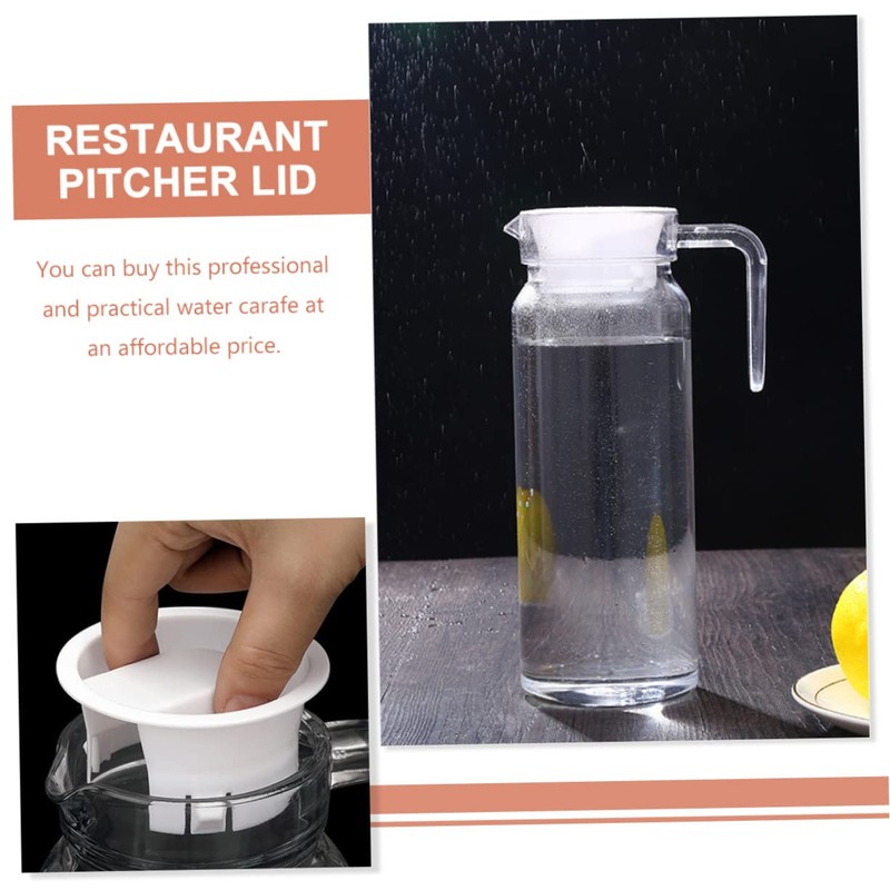 LIFKOME 6Pcs Pitcher Lids Multi Function Carafe Covers for Daily