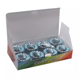 CLAS FOX 78A Indoor or Outdoor 65x35mm Quad Roller Skate Wheels 8 Pcs