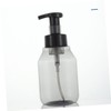 WOONEKY 2pcs Pump Foaming Bottle Reusable Transparent Bubble Maker for