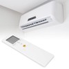 for Fujitsu Air Conditioner Remote Control, Replacement, Dual Display, Sliding